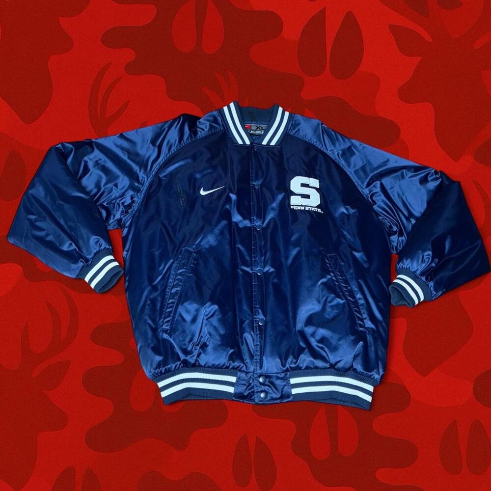 Vintage Penn State University Nike Team Bomber Jacket